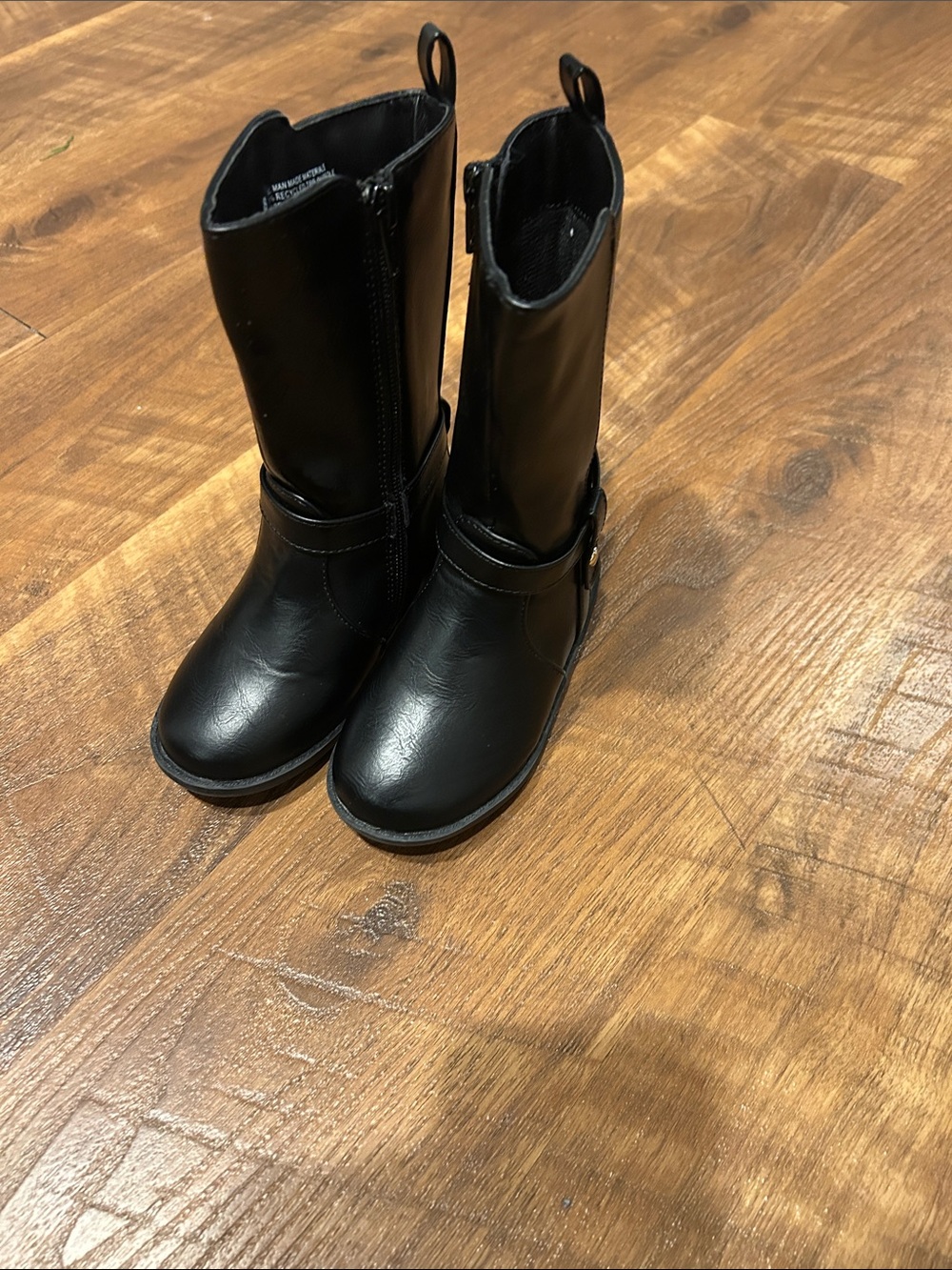 Black High Toddler Girl Boots